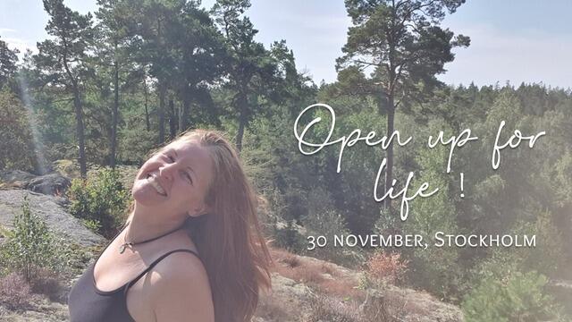Boka Open up for Life! Stockholm